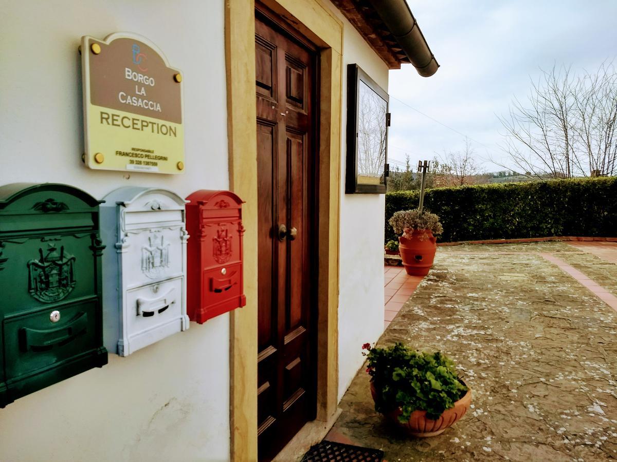 Borgo La Casaccia Lägenhet Montaione Exteriör bild