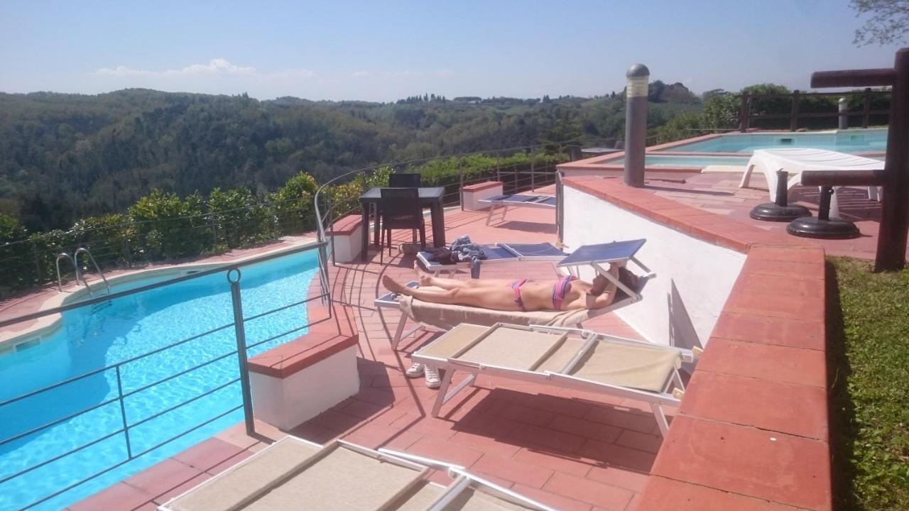 Borgo La Casaccia Lägenhet Montaione Exteriör bild